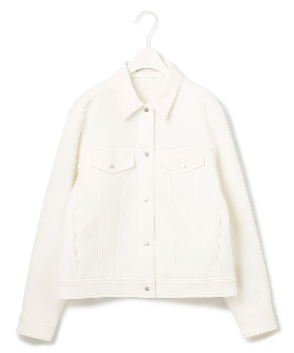 ICB 【洗える】 コンパクトダンボールニット ジャケット 