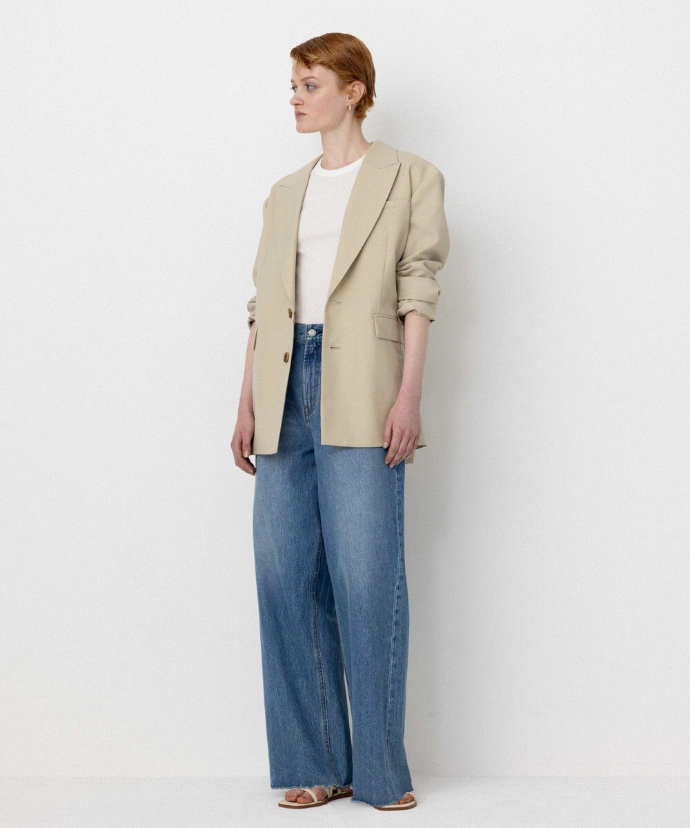 NAVE 【Nave・セットアップ可】ウールポリエステルツイルジャケット 