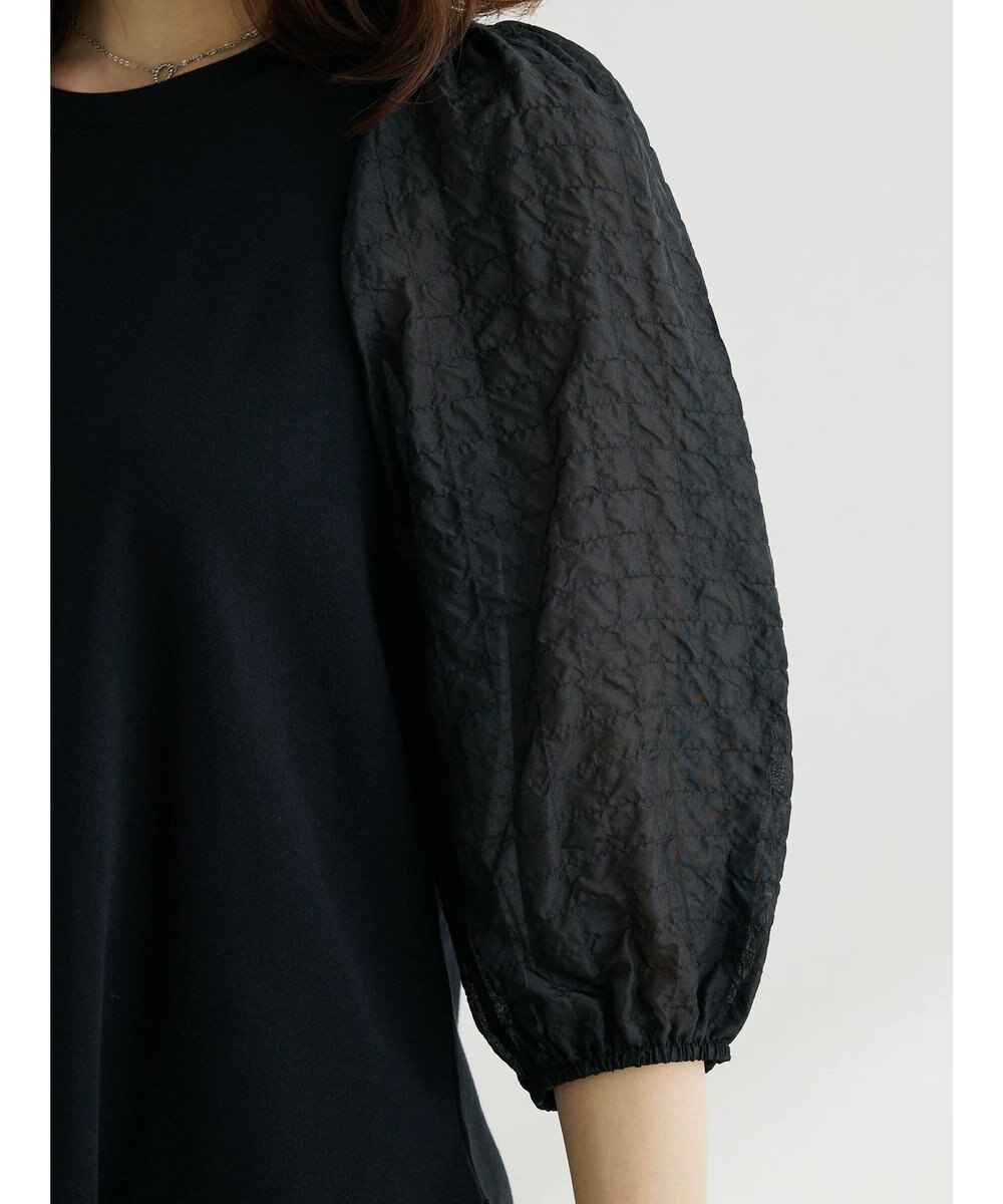 Green Parks ・ＳＵＧＡＲ　ＳＰＯＯＮ　シャーリング袖プルオーバー 