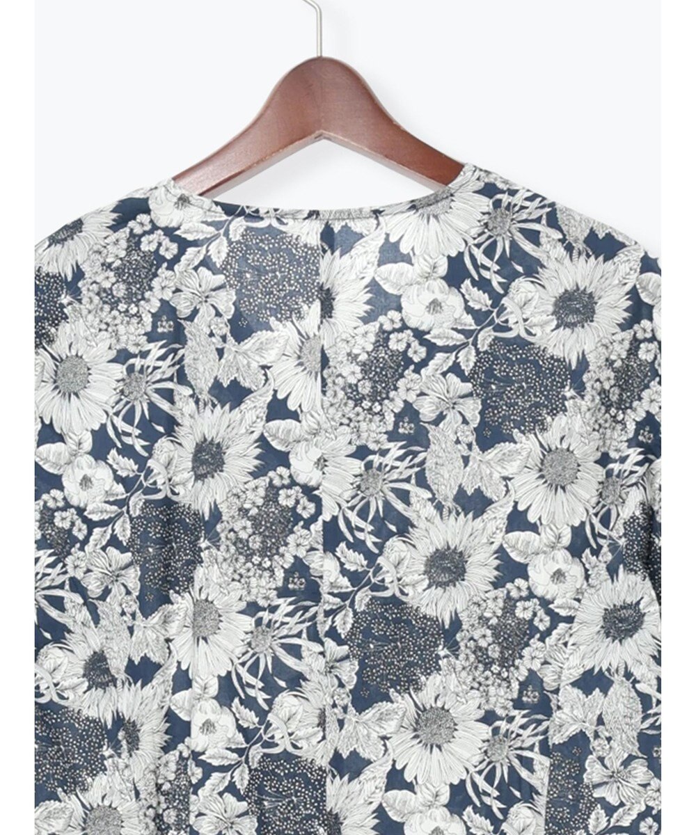 Te chichi 【LIBERTY FABRICS】Vネックフレアワンピース 