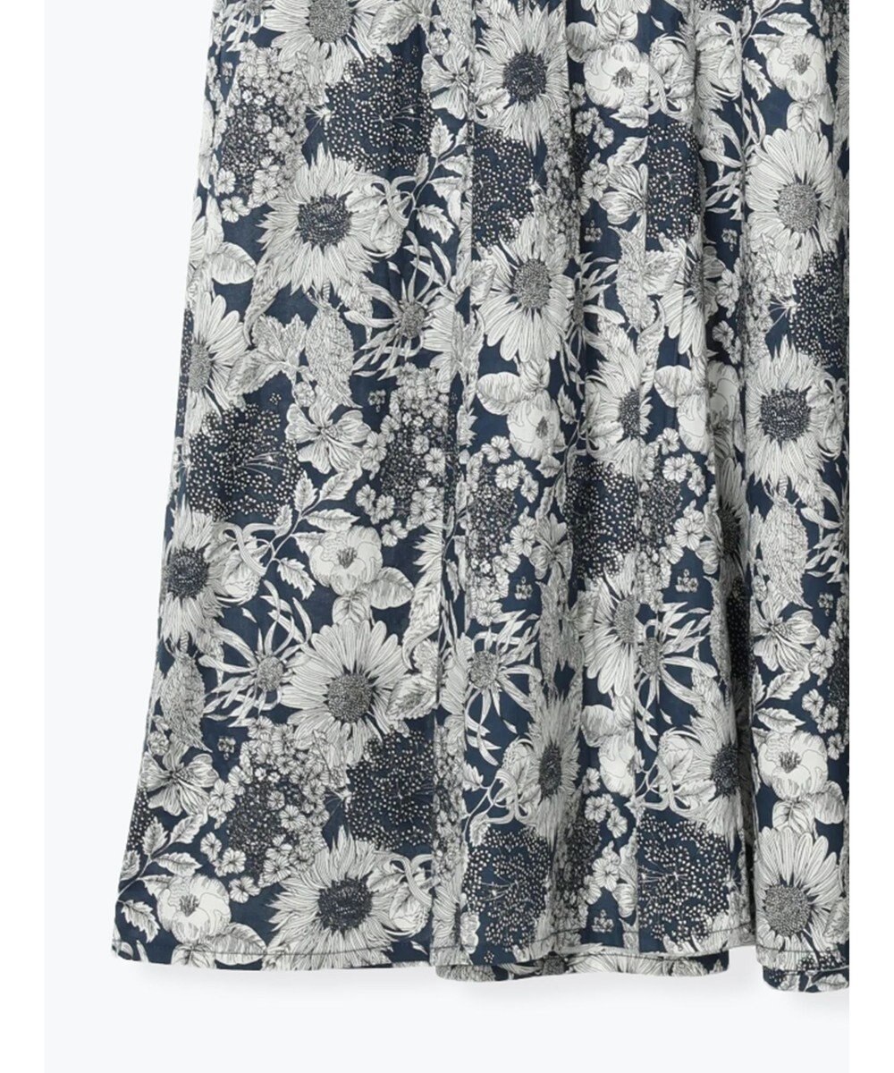 Te chichi 【LIBERTY FABRICS】Vネックフレアワンピース 