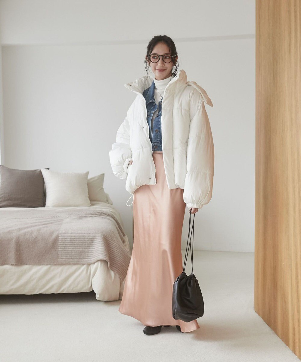 WEGO 【2WAYフード取り外し可能/あったかい】２WAYパディングブルゾン 