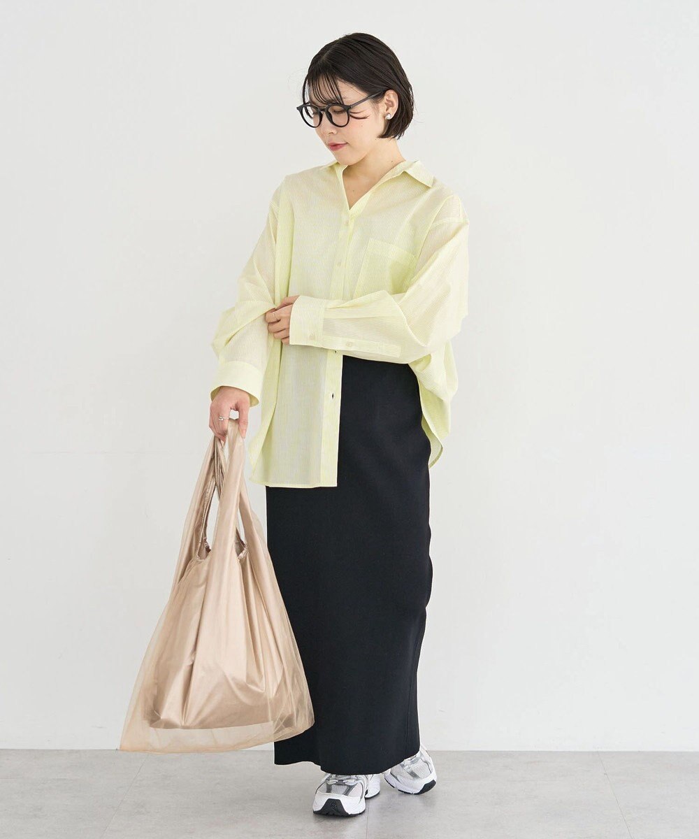 Green Parks チュールレイヤードポケッタブルバッグ 