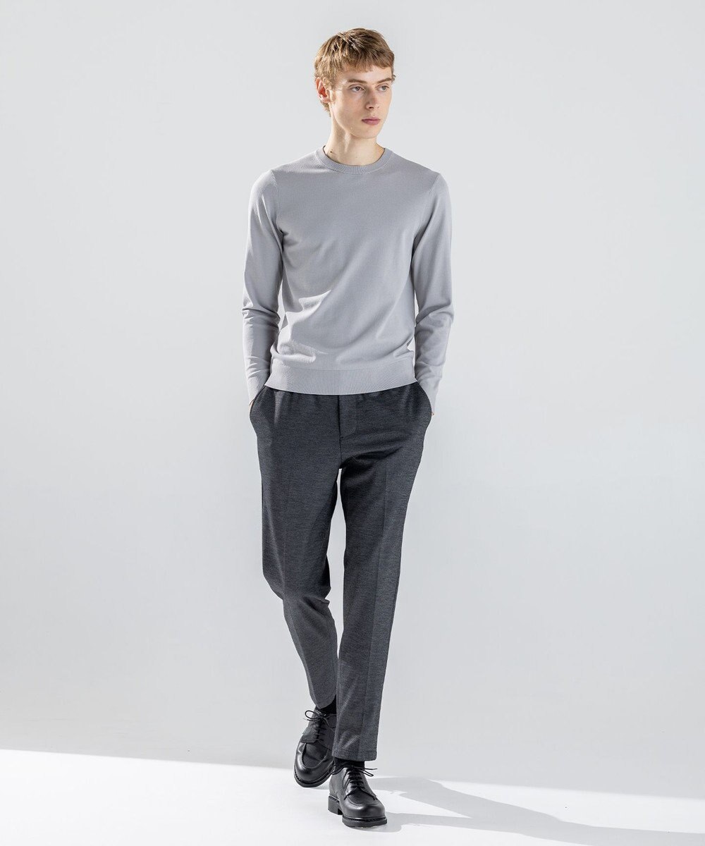 JOSEPH HOMME 【ストレッチ】リュクスレーヨン　クルーネック長袖ニット 