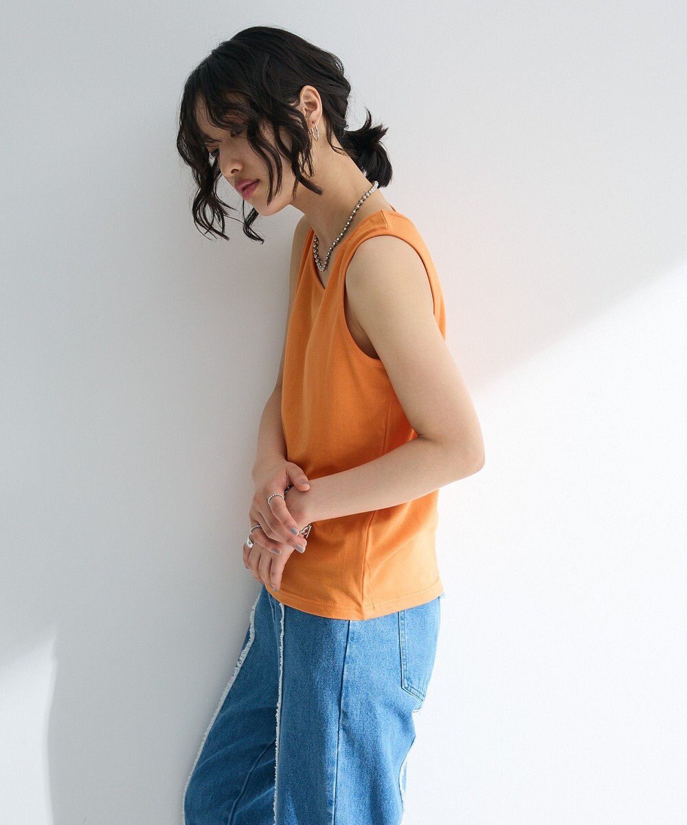 Green Parks Ｉ　ＳＥＴ２点　刺繍ブラウス＋タンクトップ 