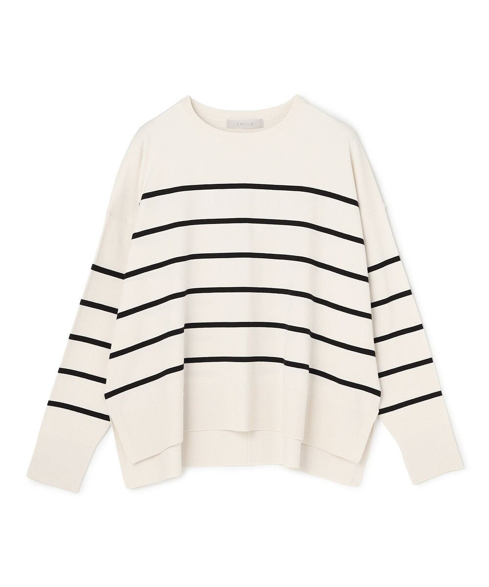 UNFILO L マイビューティニット クルーネック 