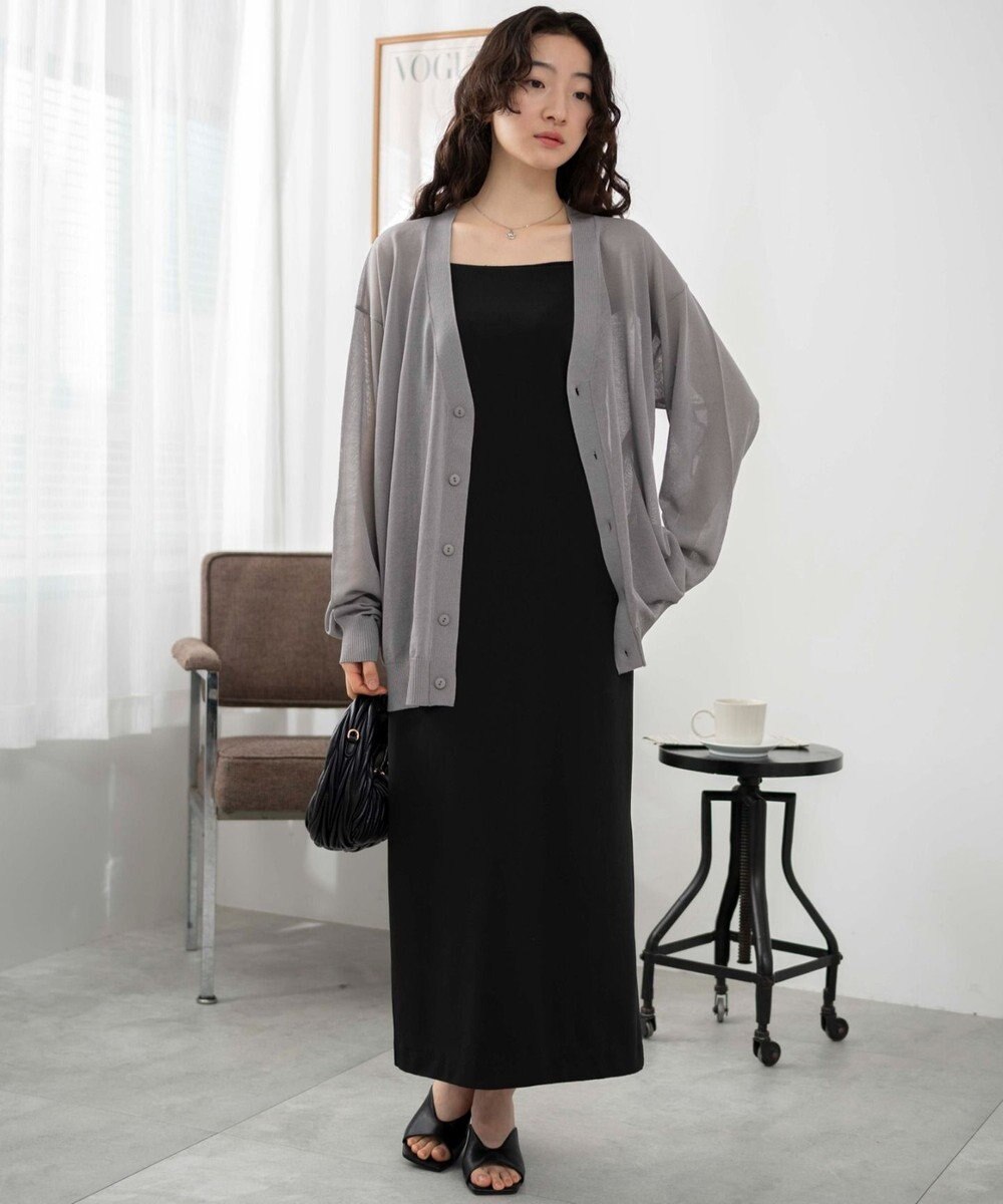 WEGO 【ユニセックス着用ITEM/紫外線対策/冷房対策】シアーカーディガン 