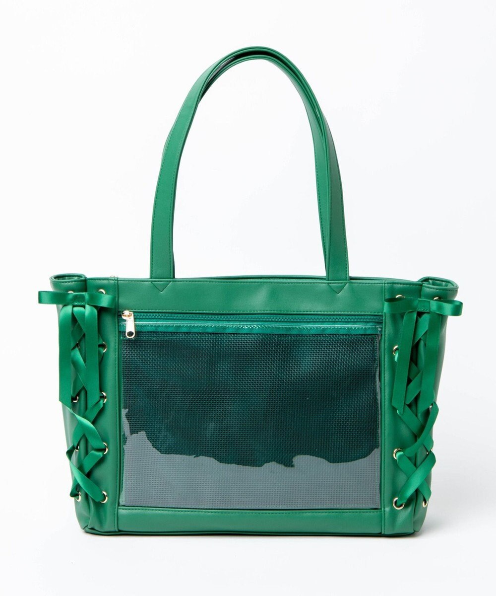 WEGO 【痛バ＆推し活グッズ】レースアップ痛バッグS 