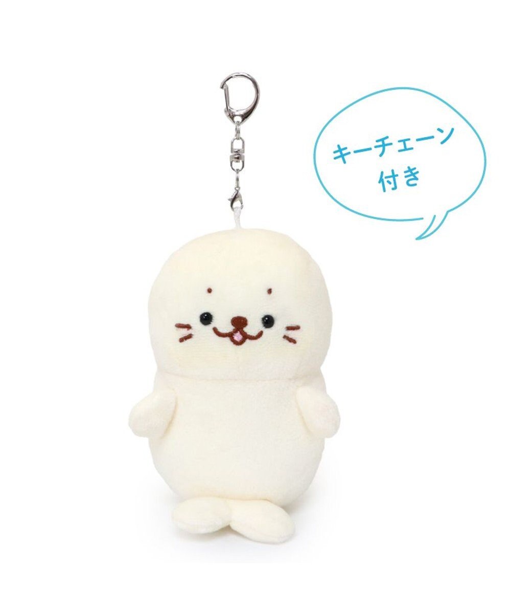 Mother garden しろたん ついてきちゃうしろたん 《にっこりついたん》マスコットキーホルダー 