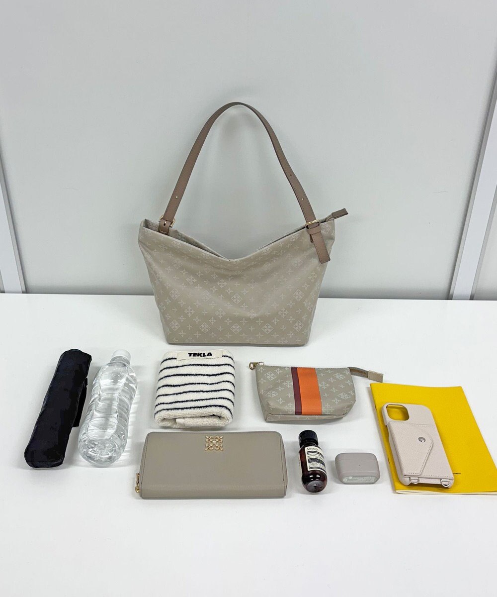 russet ナイロンジャガード2WAYワンハンドルトートバッグ(SF-268) 