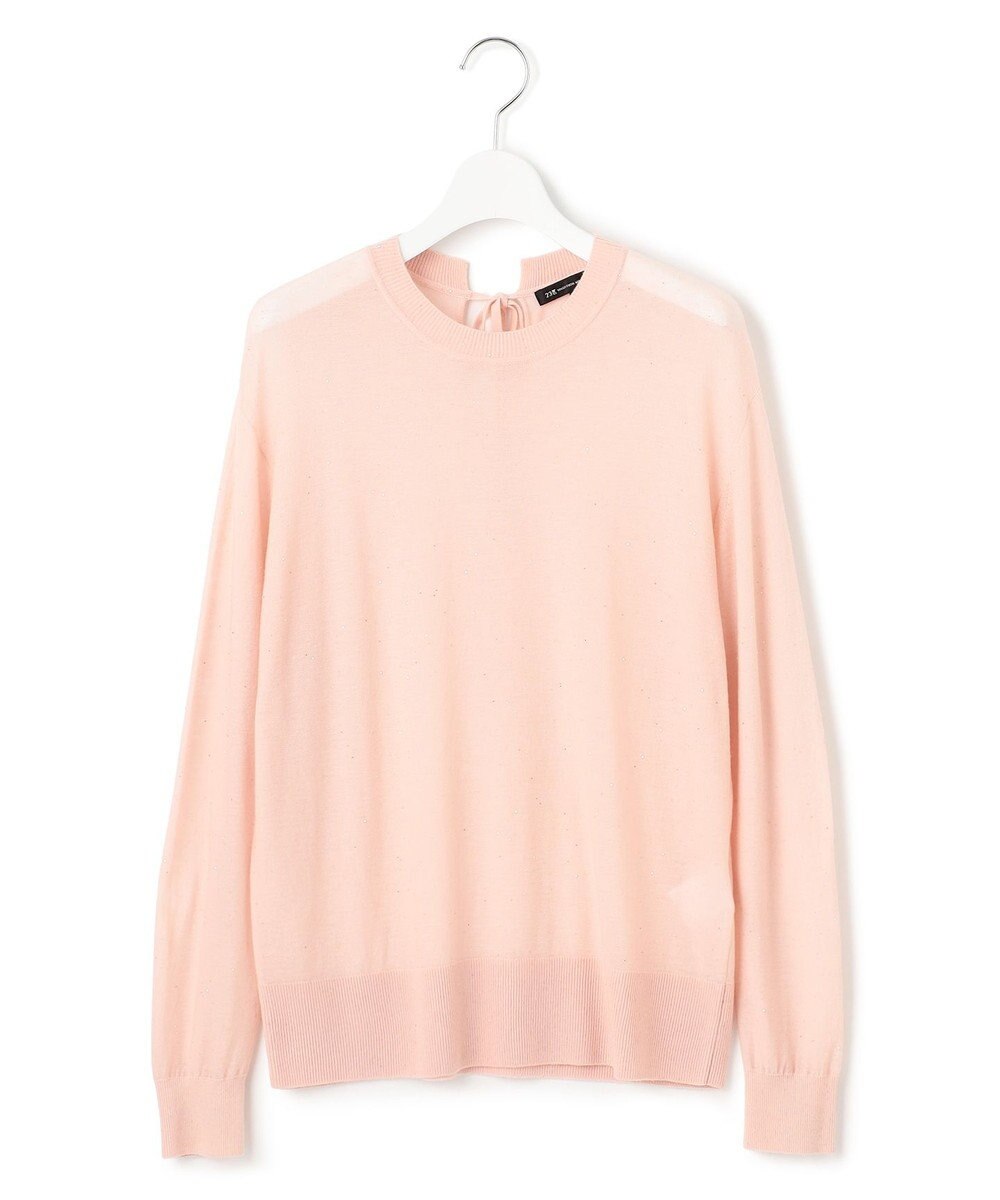 23区 S 【洗える】シアースパンコール ニット 