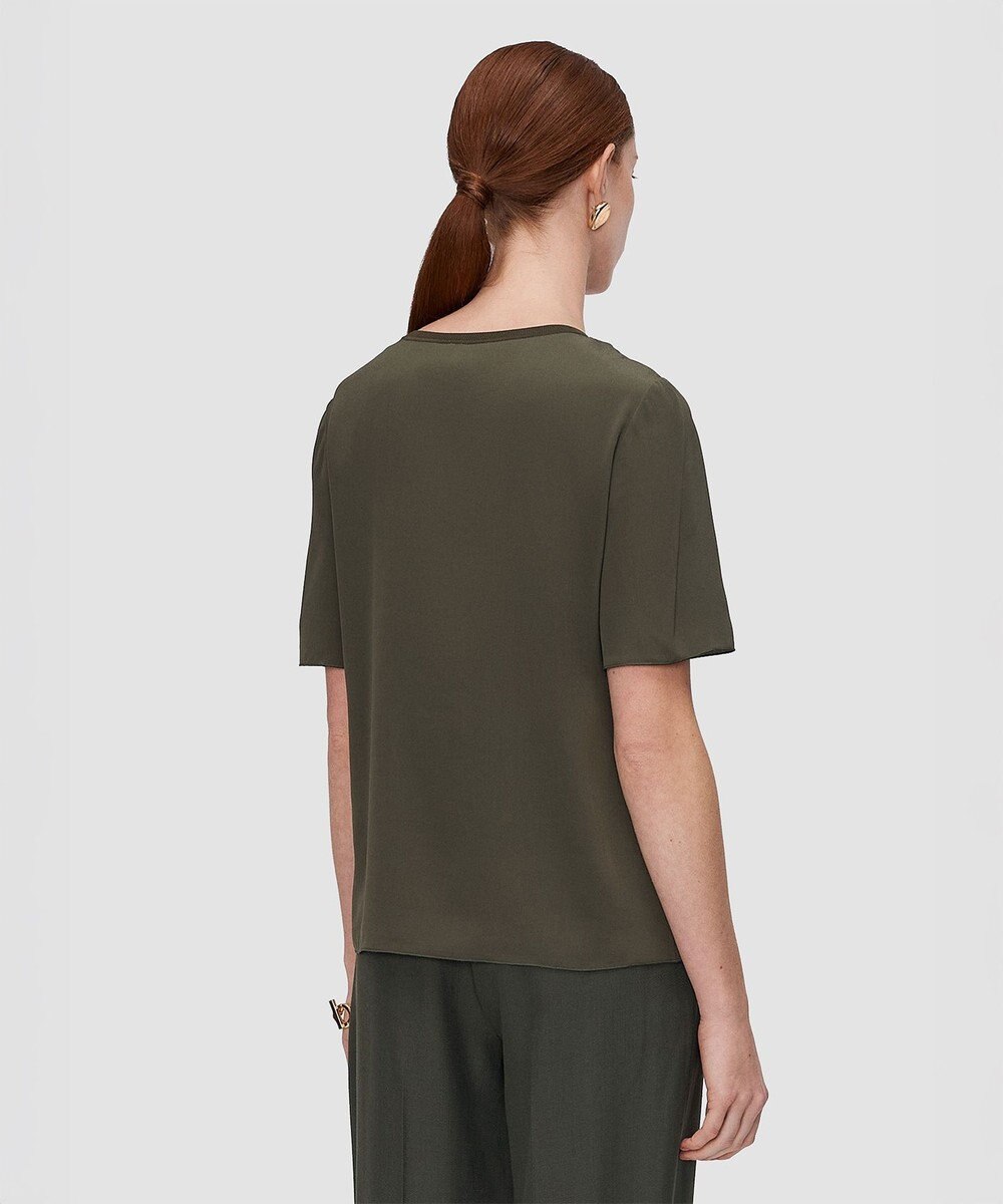 JOSEPH クレープドソワ　ブラウス　NEW RUBIN 