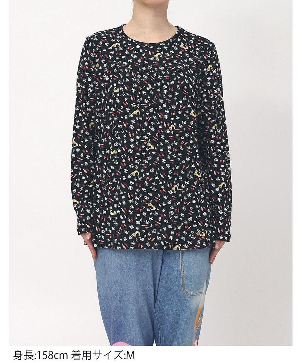 tsumori chisato SLEEP ツモリチサト トップス ベア天竺素材(本体) 長袖 ルームウェア レディース UTX551/ワコール 