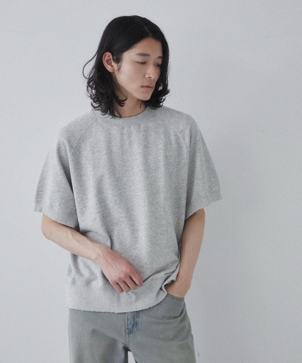 WEGO 【ユニセックス着用ITEM】ハーフスリーブスウェット 