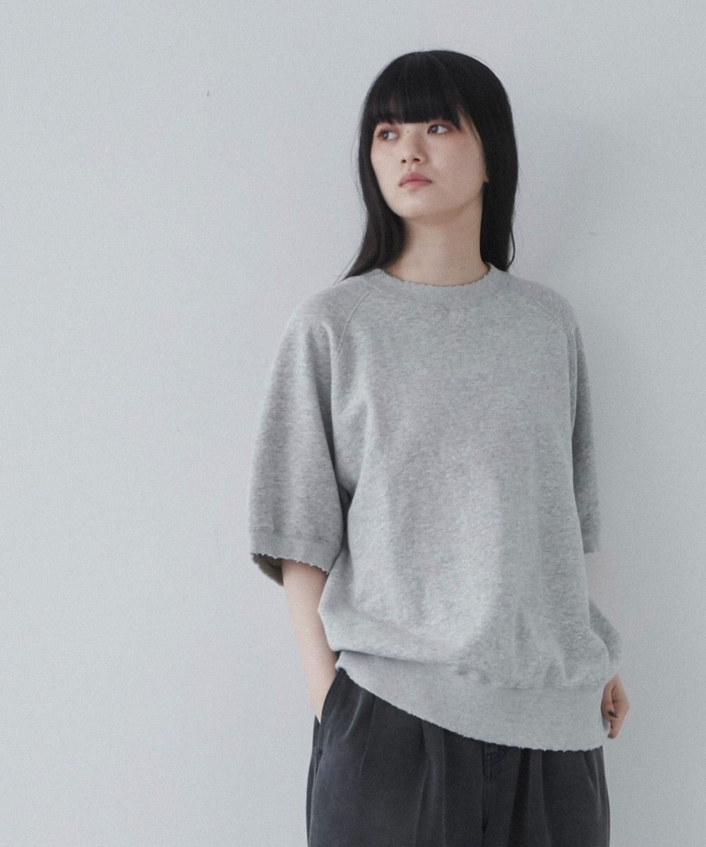 WEGO 【ユニセックス着用ITEM】ハーフスリーブスウェット 