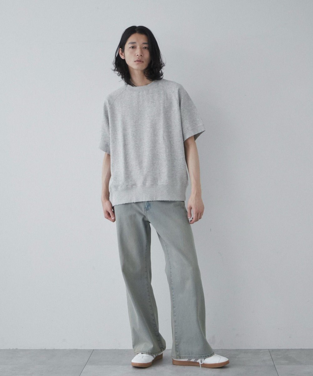 WEGO 【ユニセックス着用ITEM】ハーフスリーブスウェット 