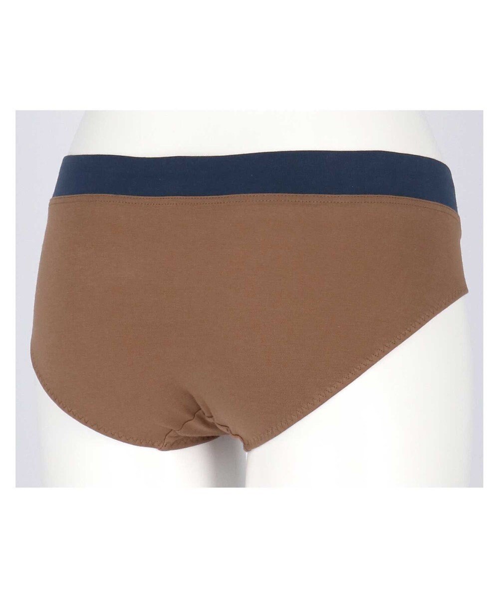 une nana cool 綿ベア天竺 カラーブロッキング ショーツ 