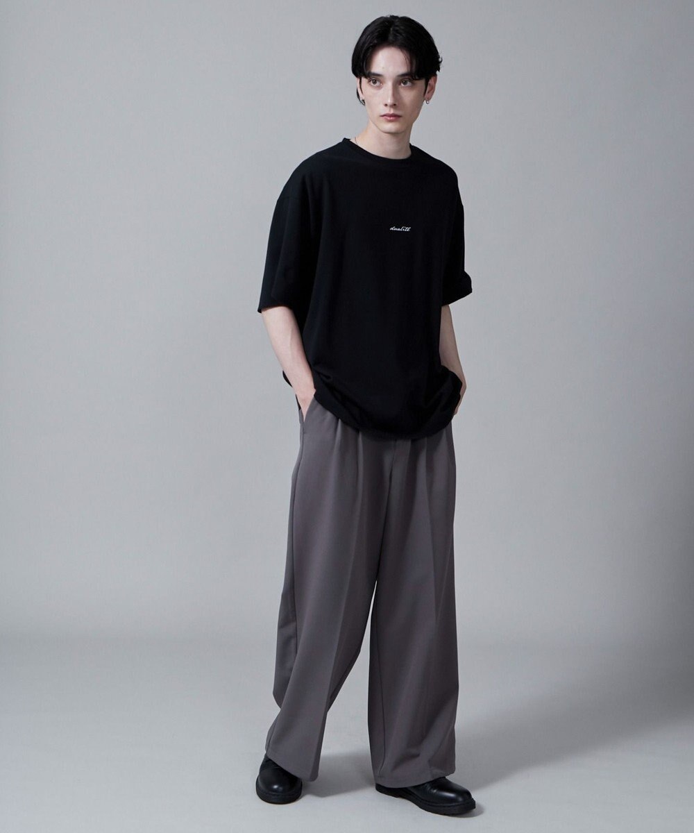 WEGO 【ユニセックス着用アイテム/リバーシブル】リバーシブルワンポイントT（S） 