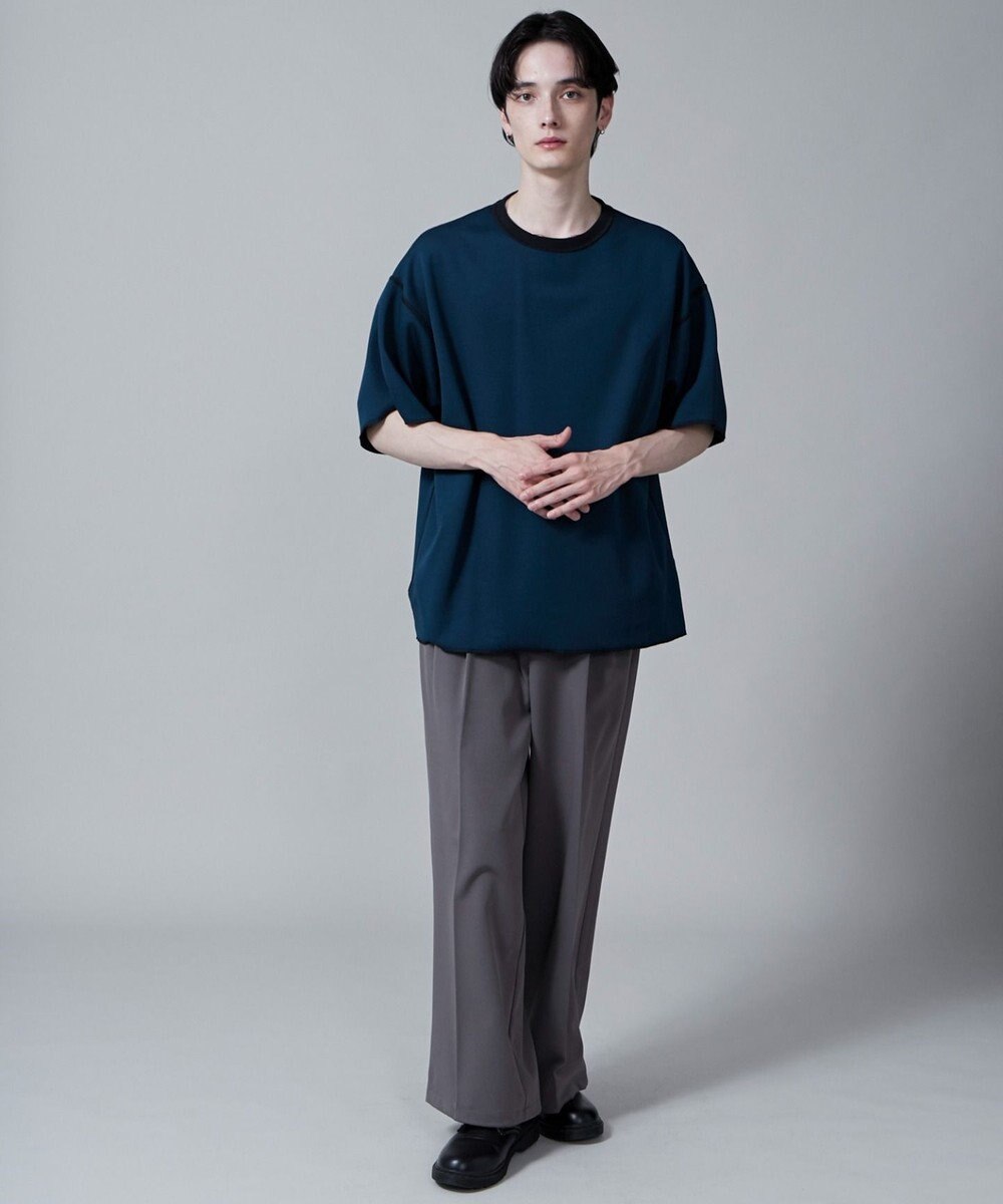 WEGO 【ユニセックス着用アイテム/リバーシブル】リバーシブルワンポイントT（S） 