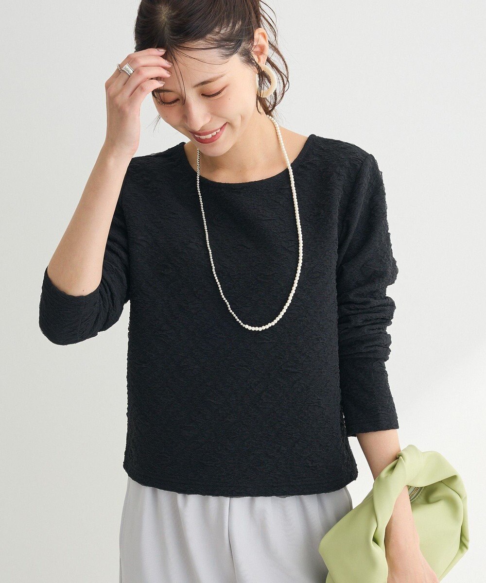 Green Parks シアーポコポコプルオーバー 