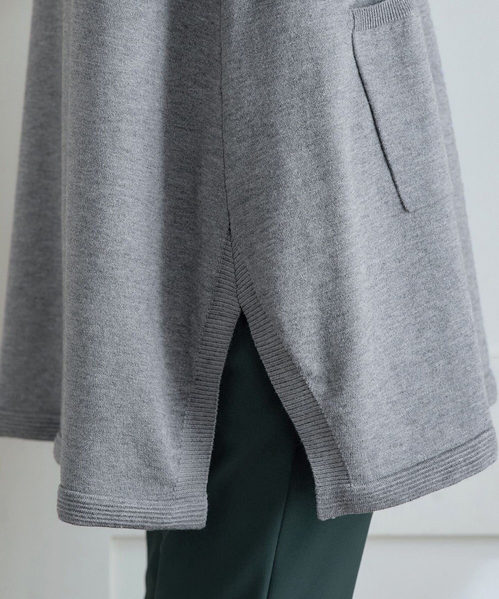 Tiaclasse ポケット付きニットチュニック 