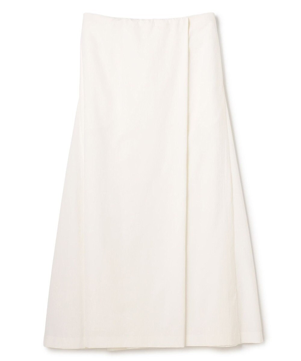 BEIGE， YANN / ラップタック フレアスカート 