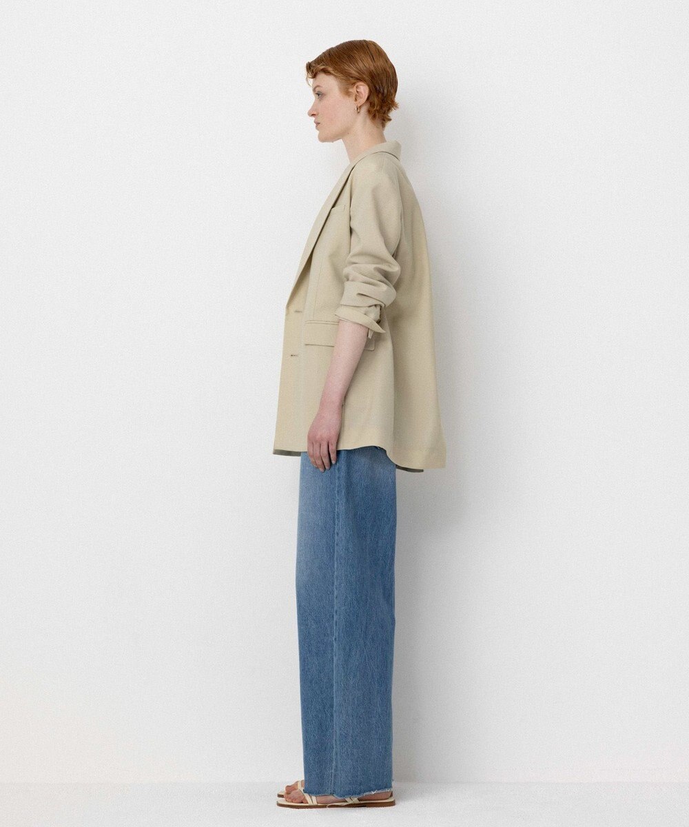 NAVE 【Nave・セットアップ可】ウールポリエステルツイルジャケット 