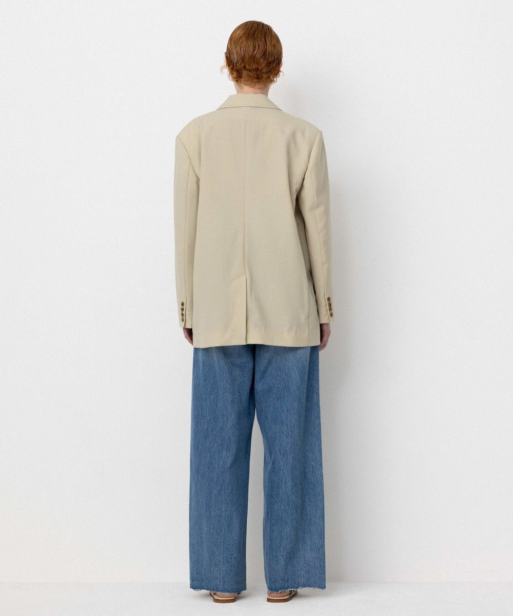 NAVE 【Nave・セットアップ可】ウールポリエステルツイルジャケット 