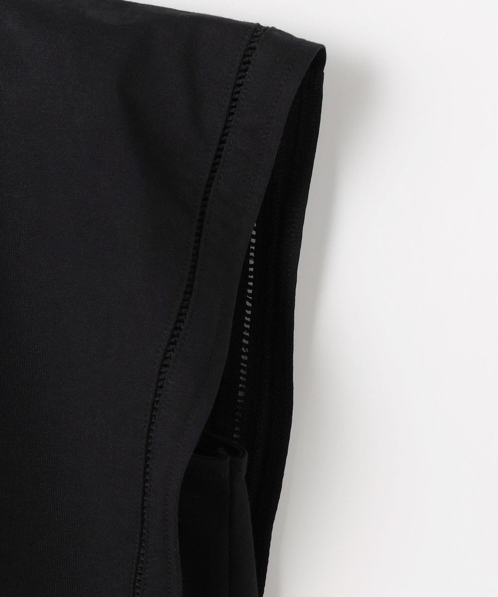 組曲 【先行予約】プレーティング天竺 フレアスリーブカットソー 