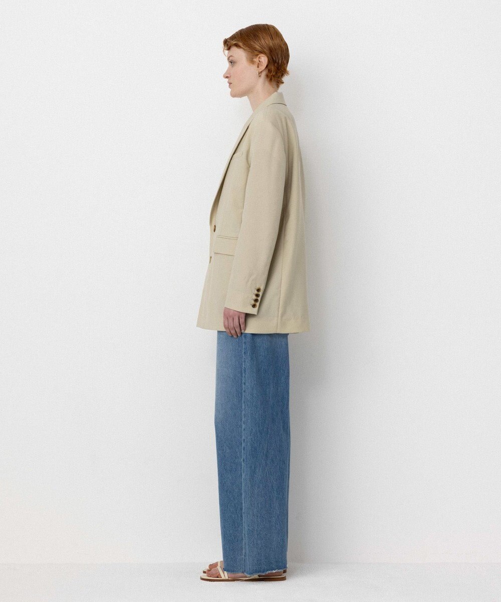 NAVE 【Nave・セットアップ可】ウールポリエステルツイルジャケット 