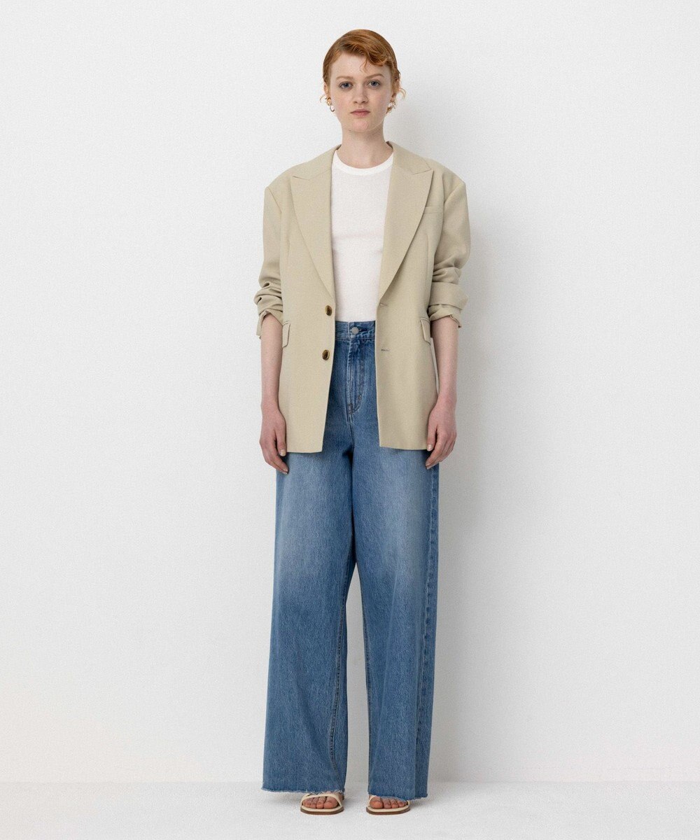 NAVE 【Nave・セットアップ可】ウールポリエステルツイルジャケット 