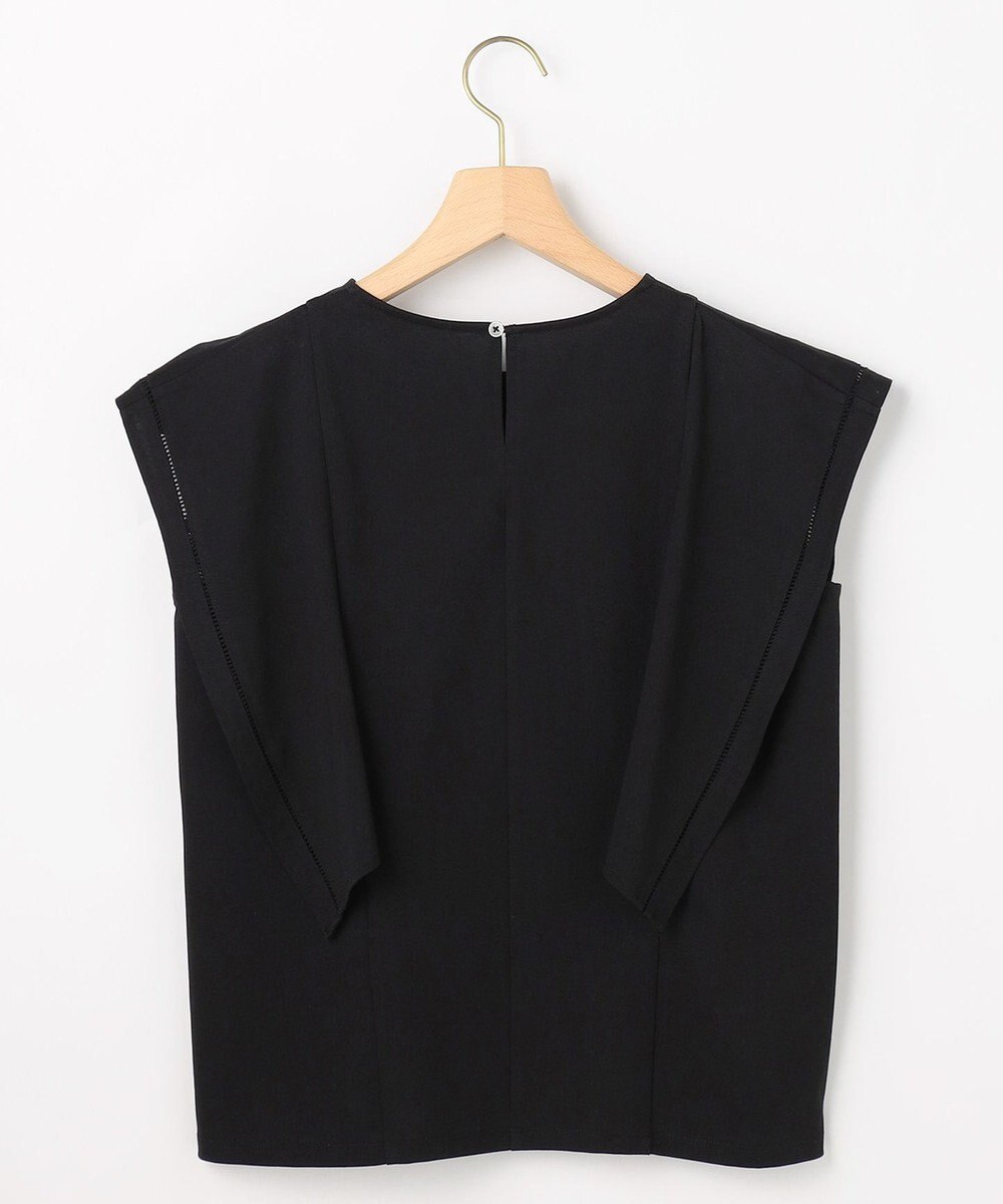 組曲 【先行予約】プレーティング天竺 フレアスリーブカットソー 