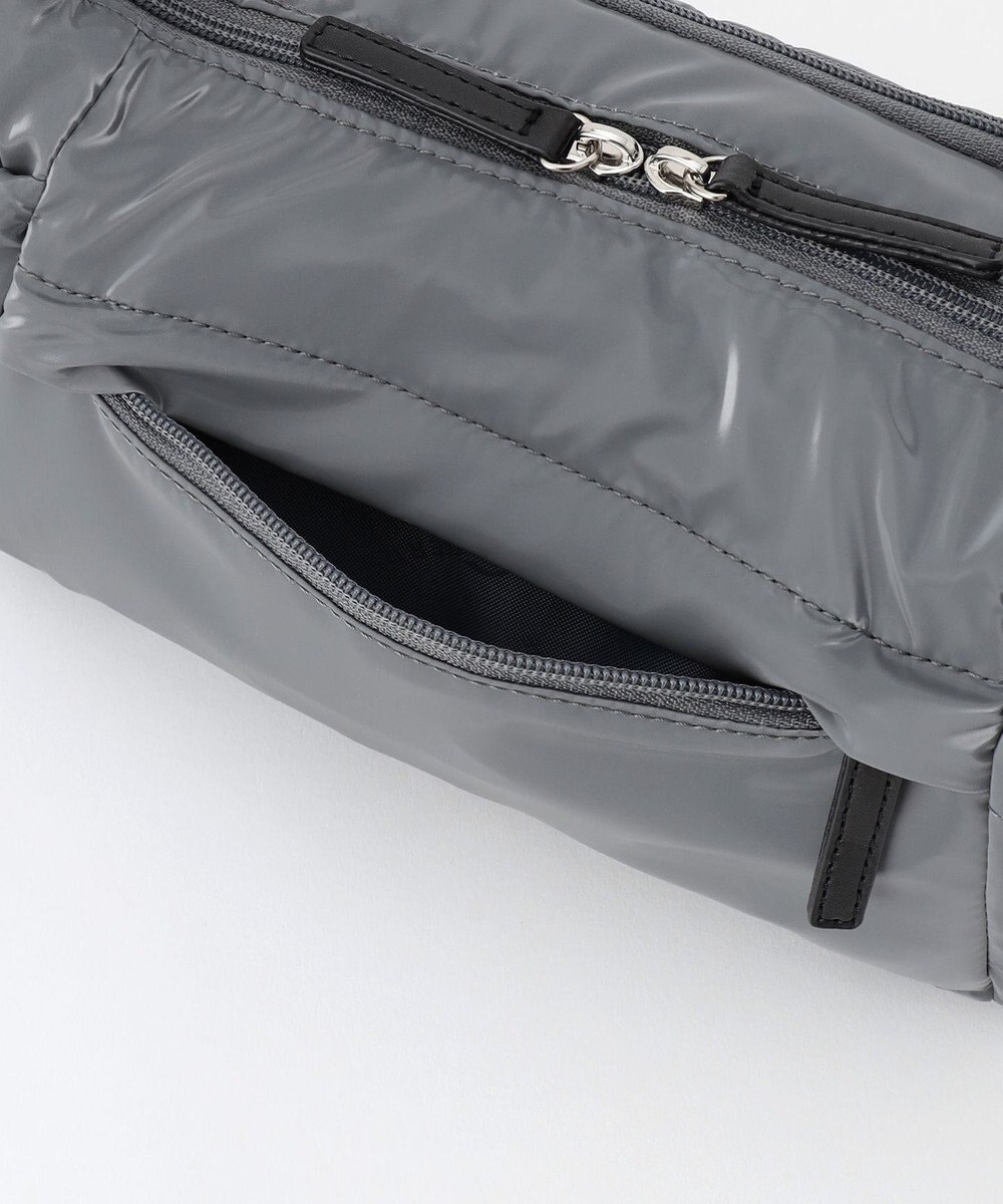 LA BAGAGERIE メタリックドロストポケット　ミニショルダーバッグ 