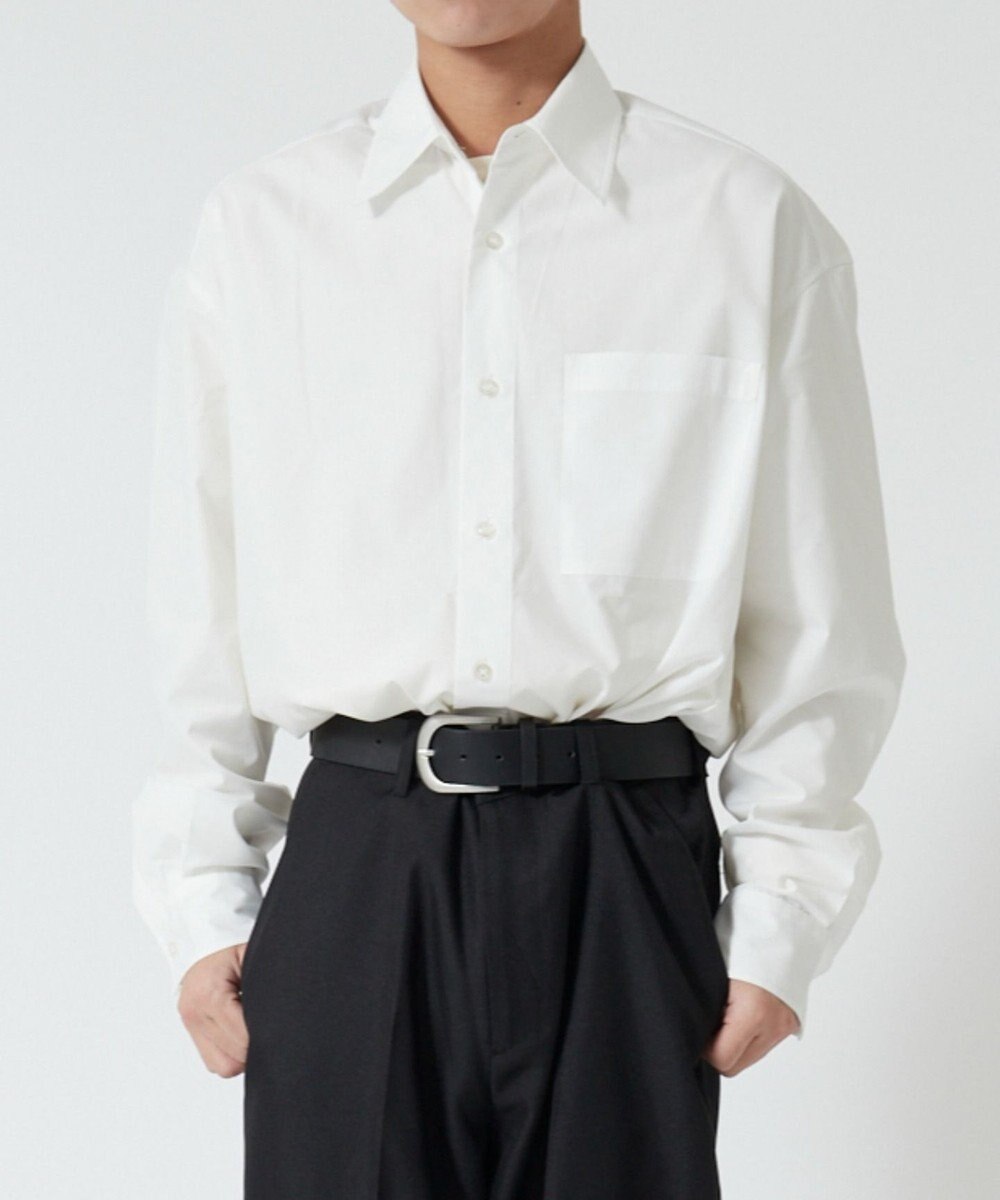 WEGO 【SCHOOLITEM】メンズスクールシャツL／S 