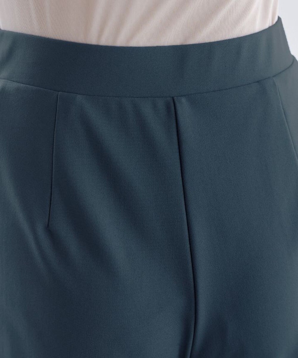 Tiaclasse 【日本製・新色追加・洗える・ストレッチ】エアシルキーワイドパンツ 