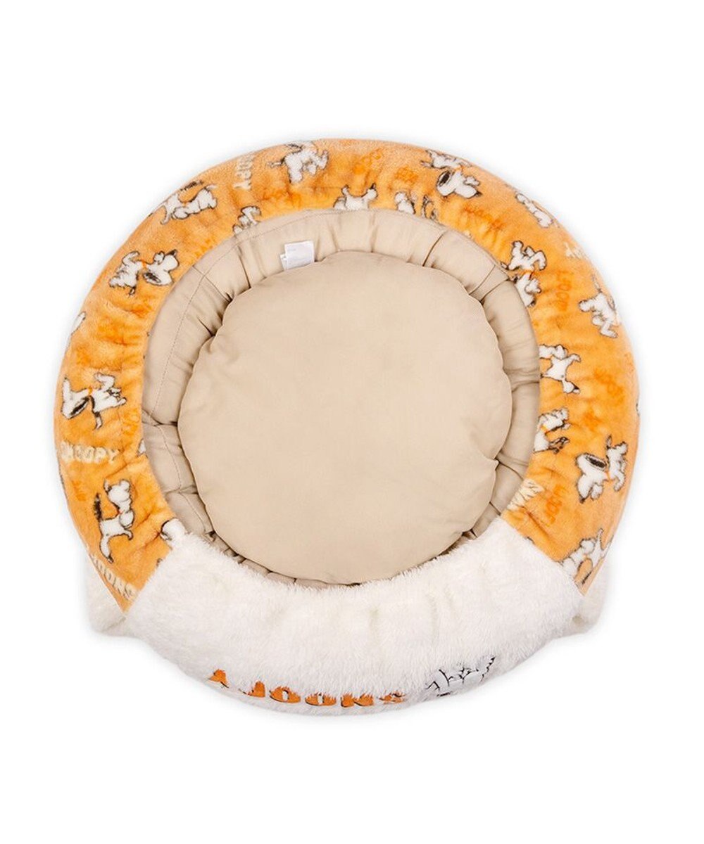 PET PARADISE スヌーピー 遠赤外線 丸型 寝袋 《てくてく》 Ｓ 