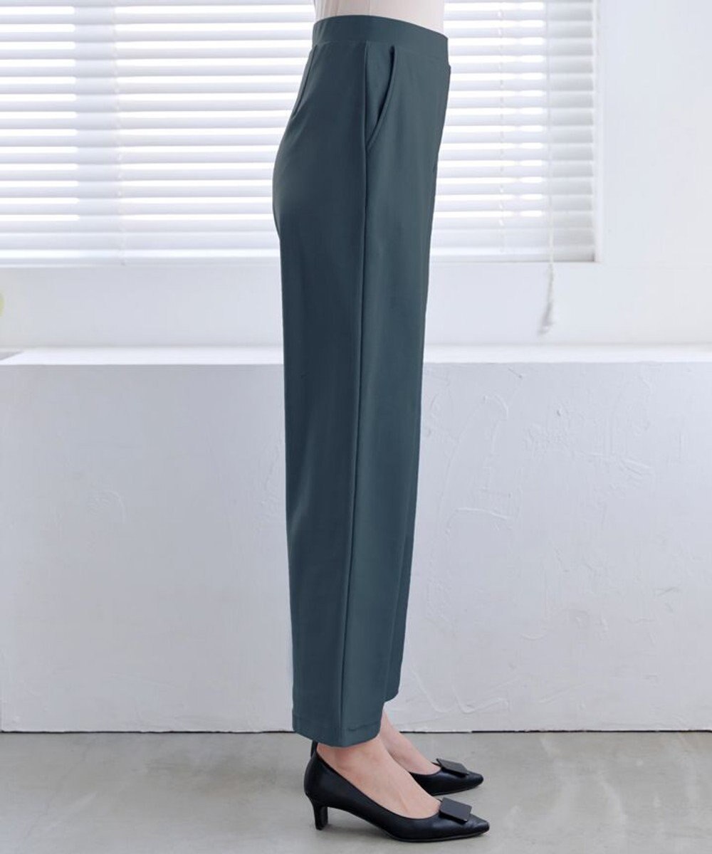 Tiaclasse 【日本製・新色追加・洗える・ストレッチ】エアシルキーワイドパンツ 