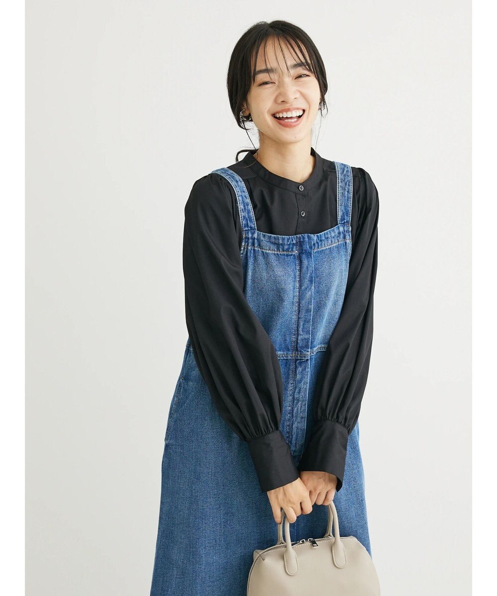 Green Parks タックブラウス 