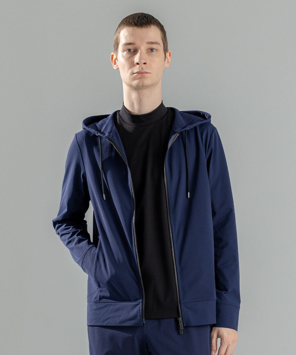 JOSEPH HOMME 新素材【水滴除去性/洗える/ストレッチ】 デューエイトタックジャージー   ジップアップパーカー 