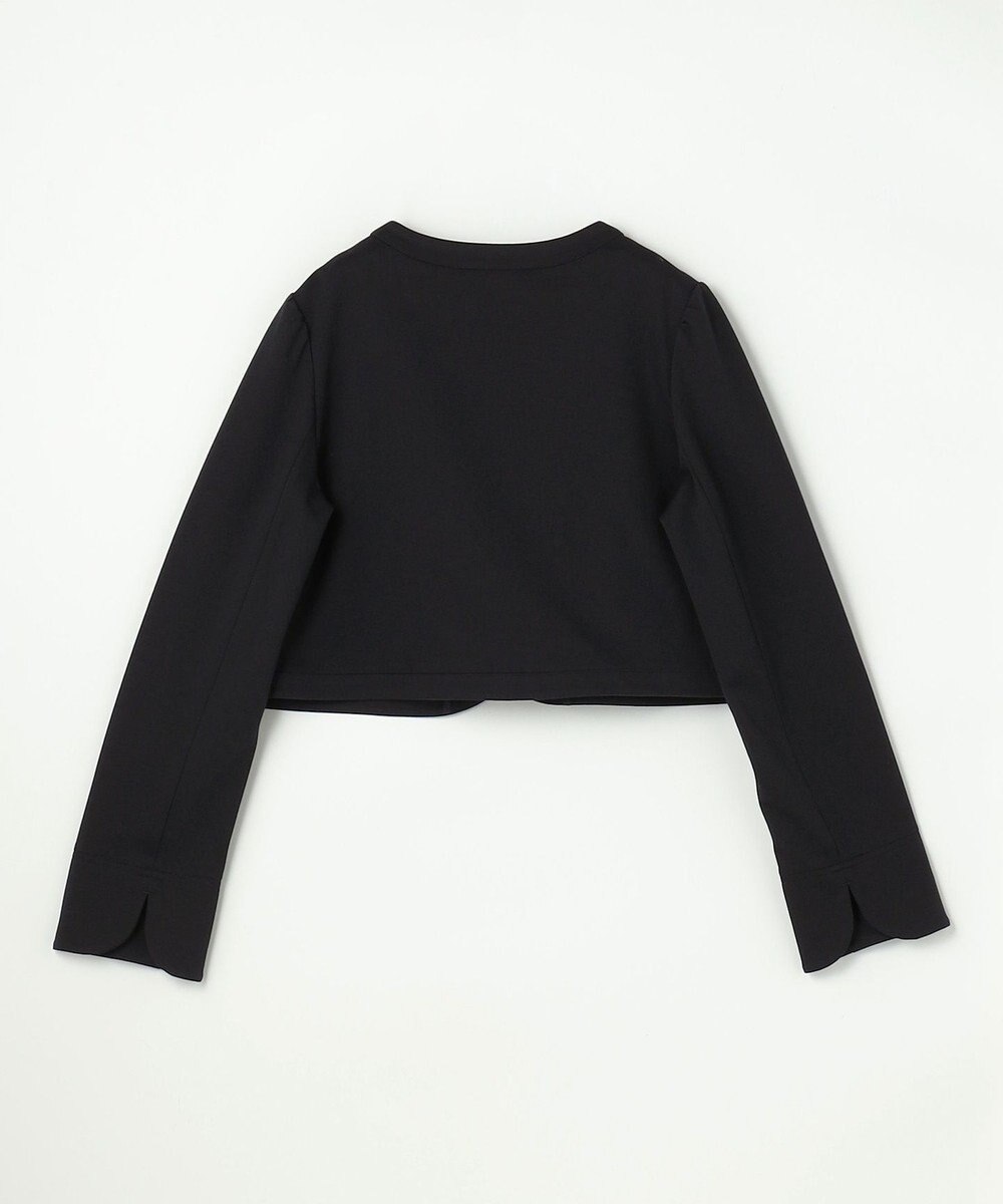 組曲 KIDS 【110-140㎝】 ドットジャガードワンピース＆ジャケットセット 