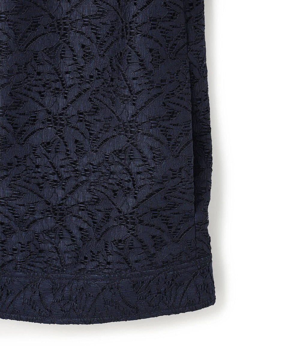 ICB L 【洗える】リーフラッセルレース ジャケット 