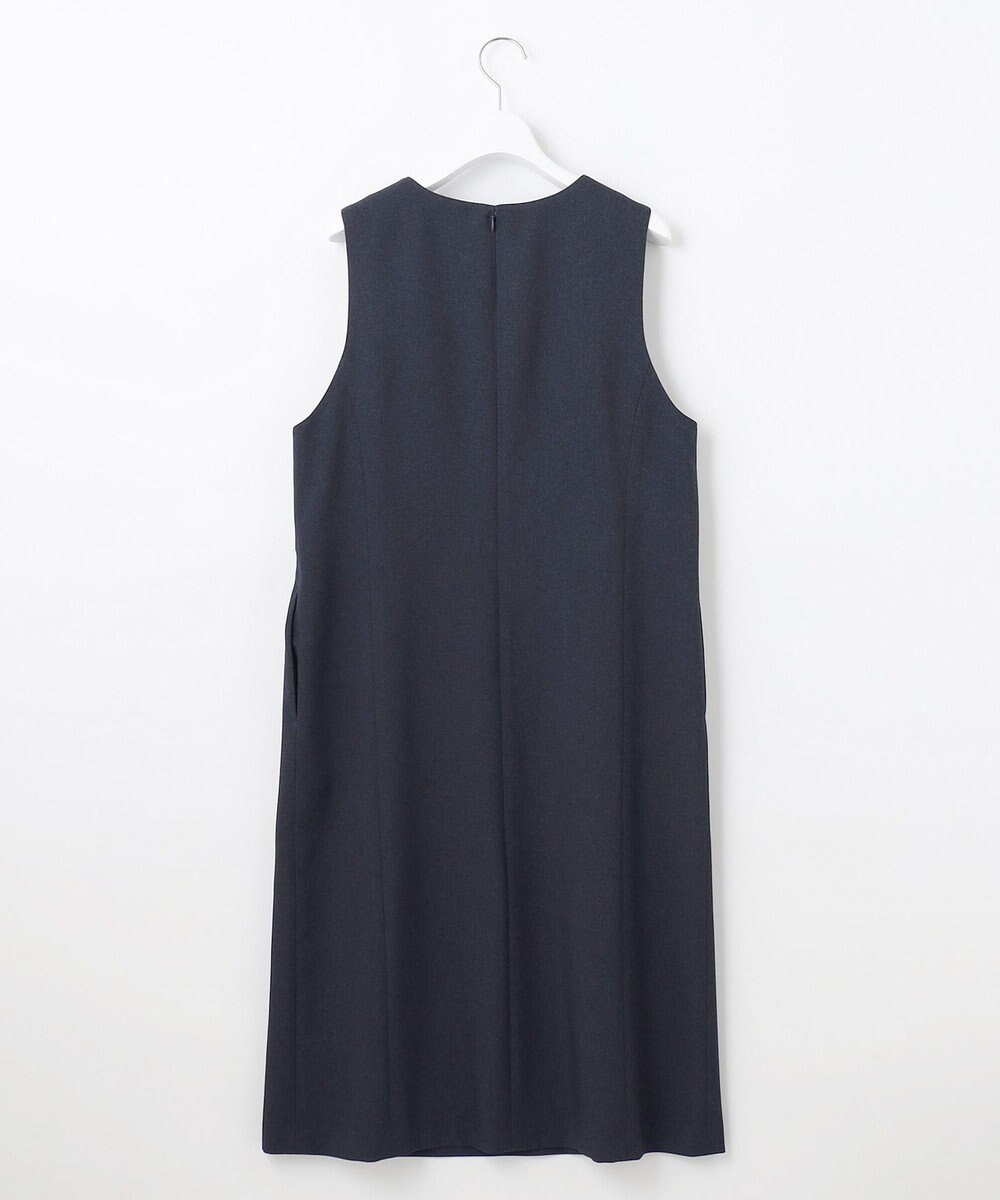 J.PRESS LADIES L 【洗える】LANATEC シャークスキン&ヘリンボーン ジャンパースカート 