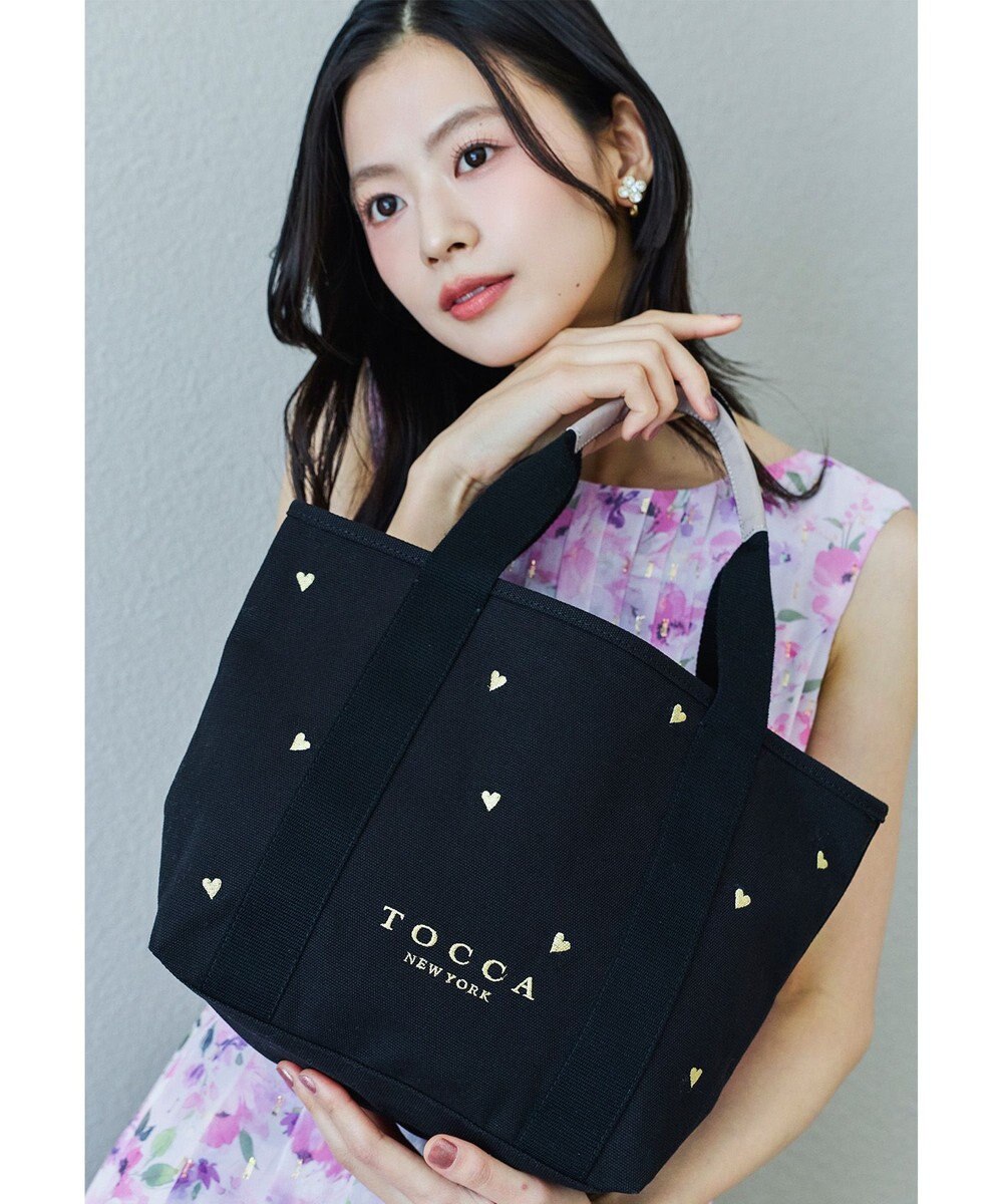 TOCCA 【大人百花コラボカラー有・WEB＆一部店舗限定】LUCKY SHOWER CANVASTOTE キャンバス トートバッグ 