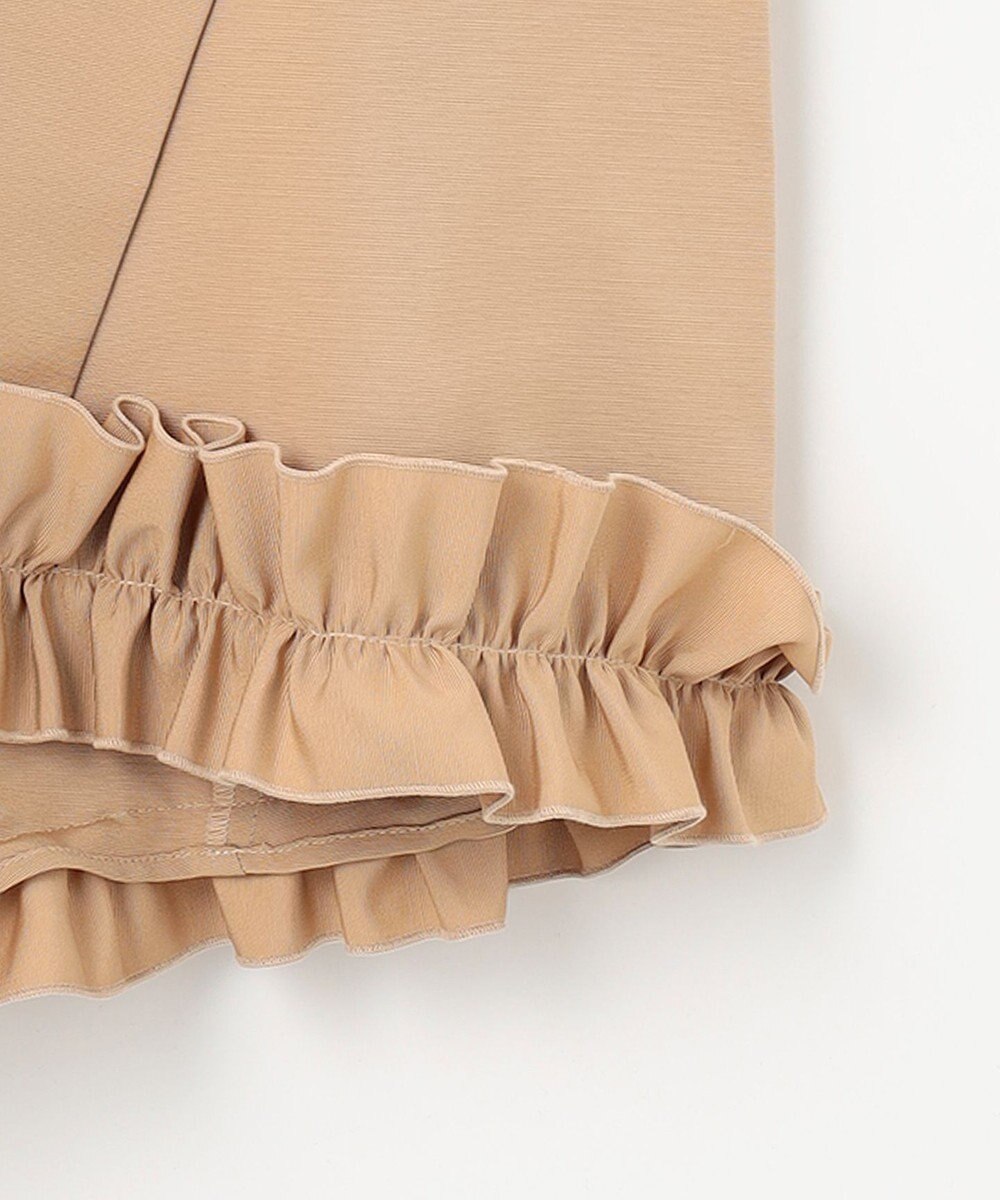 #Newans 【金子綾さんインスタライブご紹介アイテム】〈小柄さんにお勧め〉フリルヘムジレブラウス 