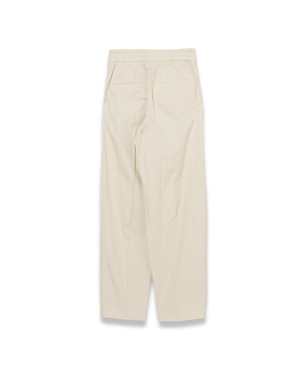 JOSEPH ライトコットン　バレルレッグトラウザーズ 