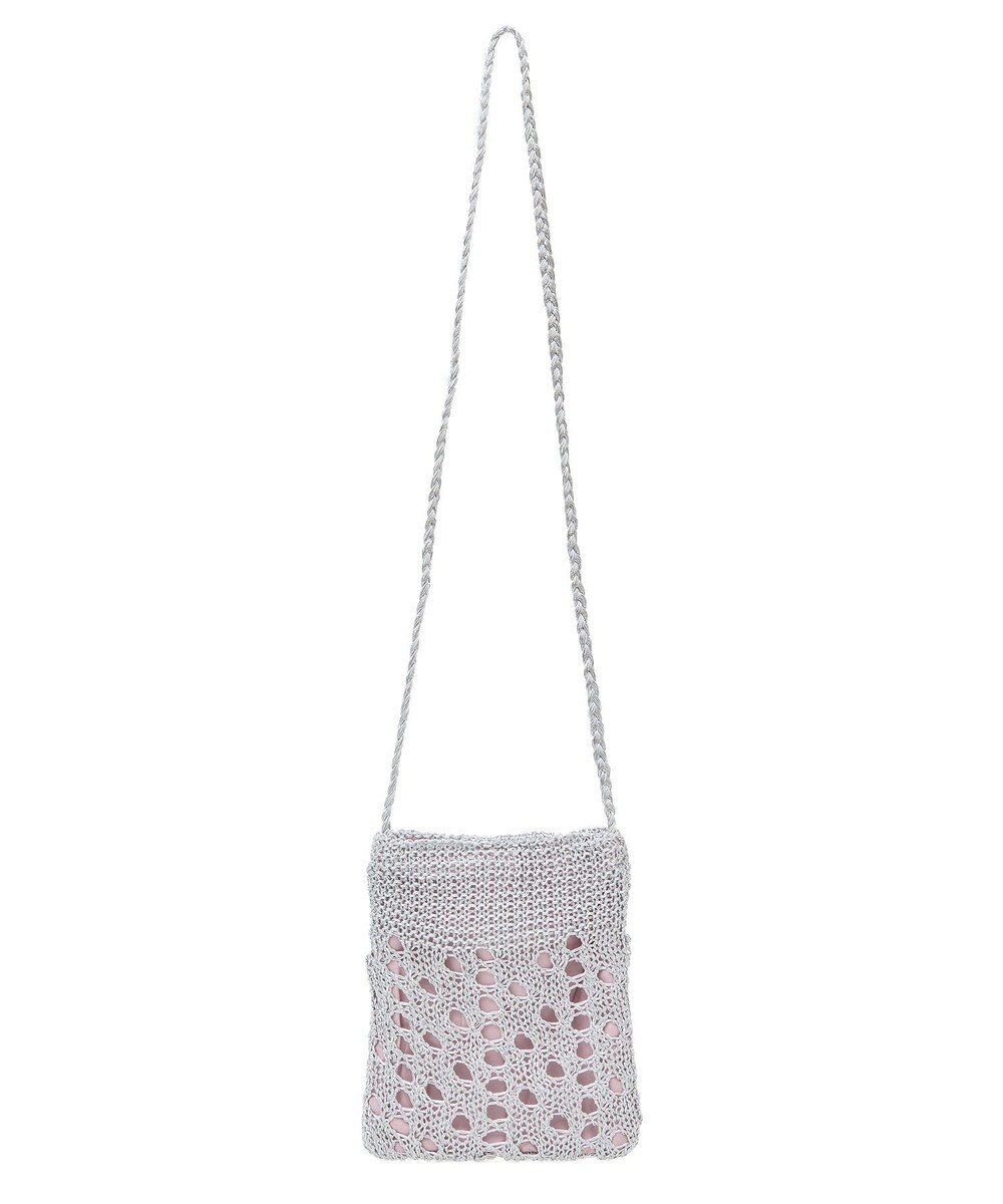 Green Parks ・ＱＵＯＮ　マクラメメタルミニショルダー 