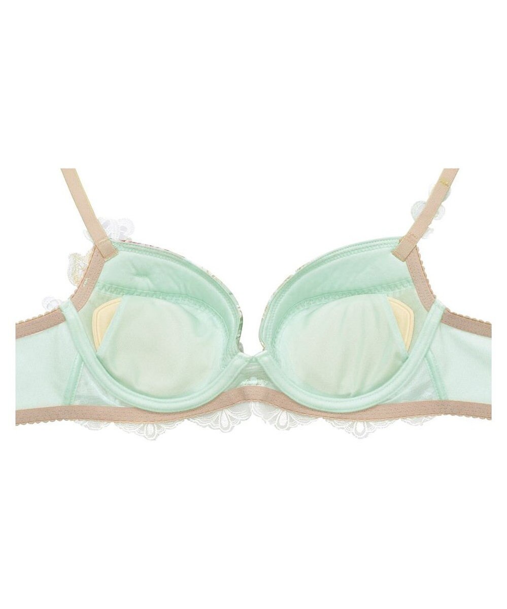 WACOAL ルジェ 【リボンブラ】 ブラジャー キレイな谷間をメイク 動いても谷間をキープ レディース BCA737 /ワコール 