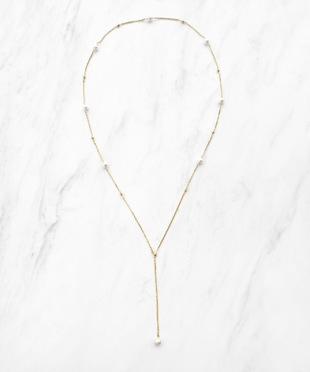 TOCCA PEARL WALTZ LARIAT NECKLACE ネックレス 