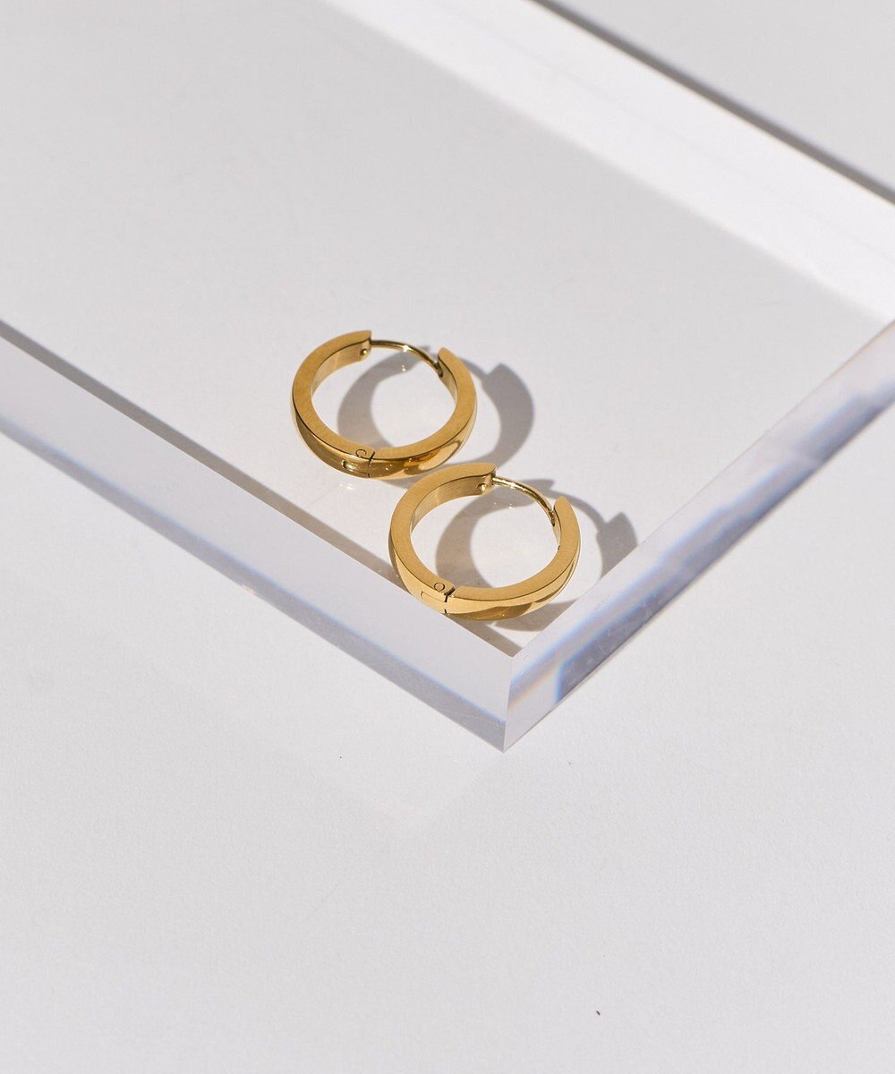 AMERICAN HOLIC ステンレス　ワンタッチフープピアス 