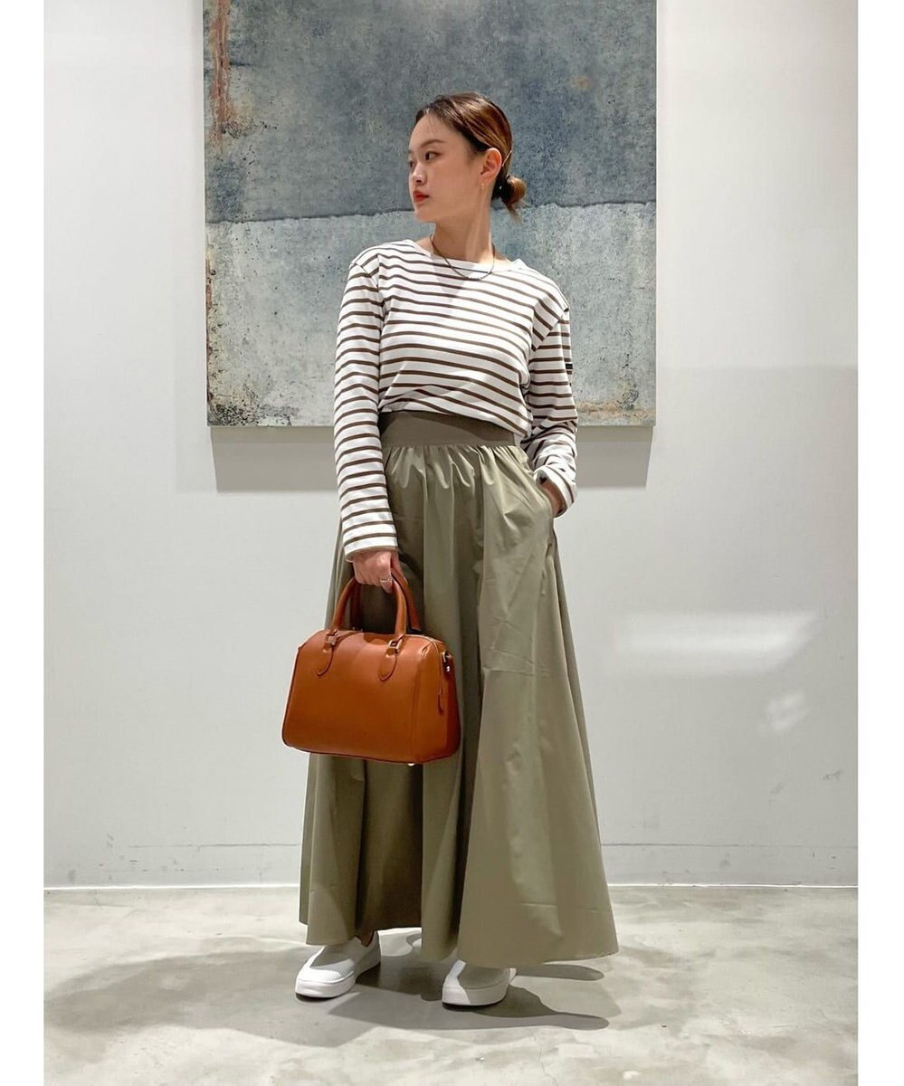 UNFILO 【撥水/ストレッチ/軽量】マジカル機能 ギャザースカート 